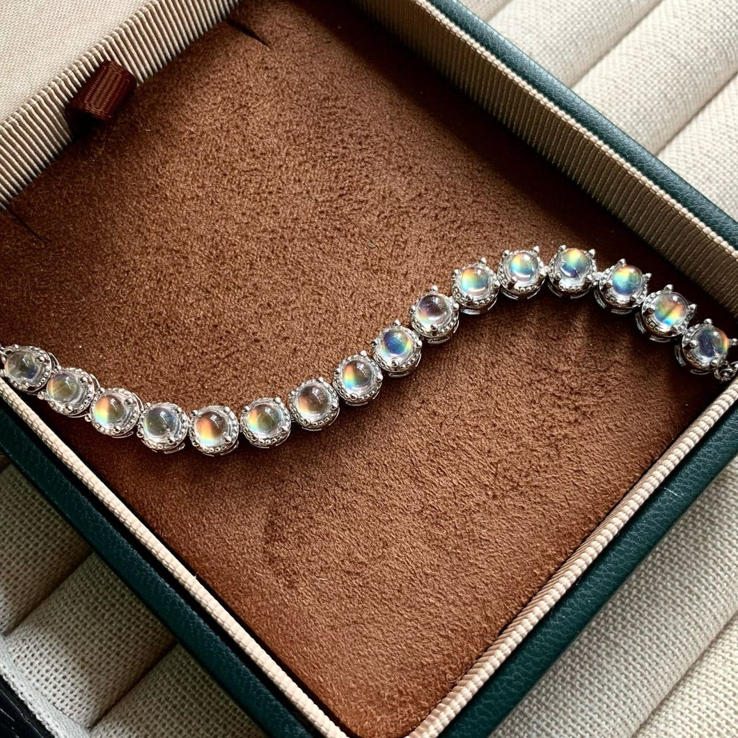 Madagascan Moonstone Tennis Bracelet