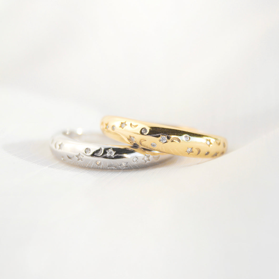 Celestial Classic Stacker Ring